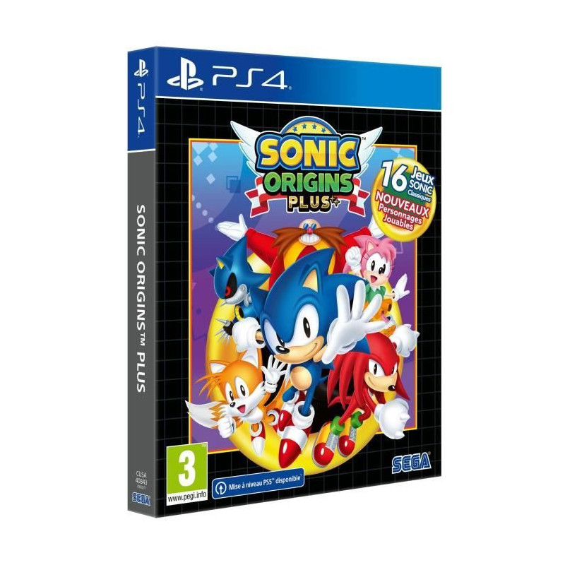 Sonic Origins Plus - PS4 game