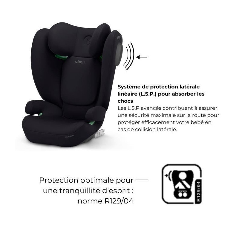 CBX by CYBEX SOLUTION B3 I-FIX car seat 3 to 12 years - Group 2/3 - 10