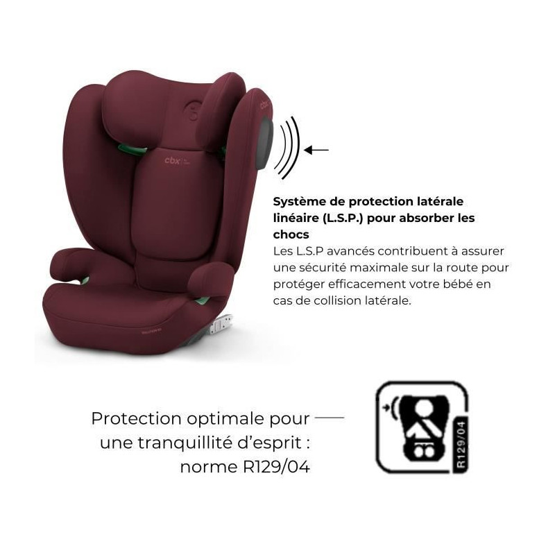 Car seat - CYBEX - Solution B3 i-fix - Dynamic - Group 2/3 - Reclining