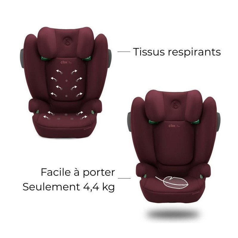 Car seat - CYBEX - Solution B3 i-fix - Dynamic - Group 2/3 - Reclining