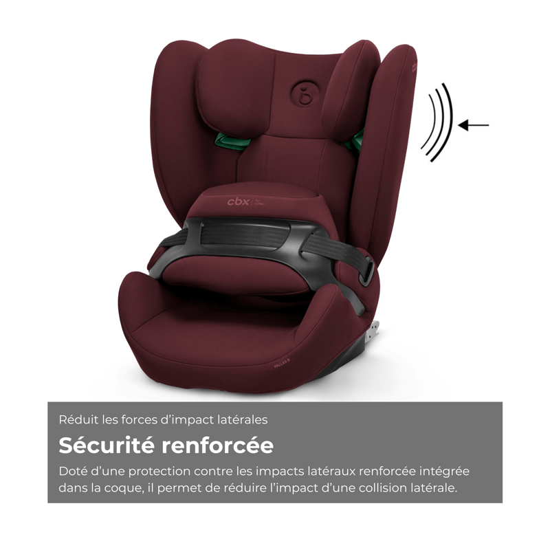 CBX BY CYBEX - Car seat Gr. 1/2/3 Pallas B i-Size Rumba Red-Dark Red -