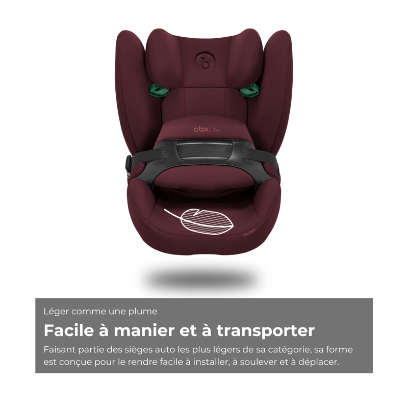 CBX BY CYBEX - Car seat Gr. 1/2/3 Pallas B i-Size Rumba Red-Dark Red -