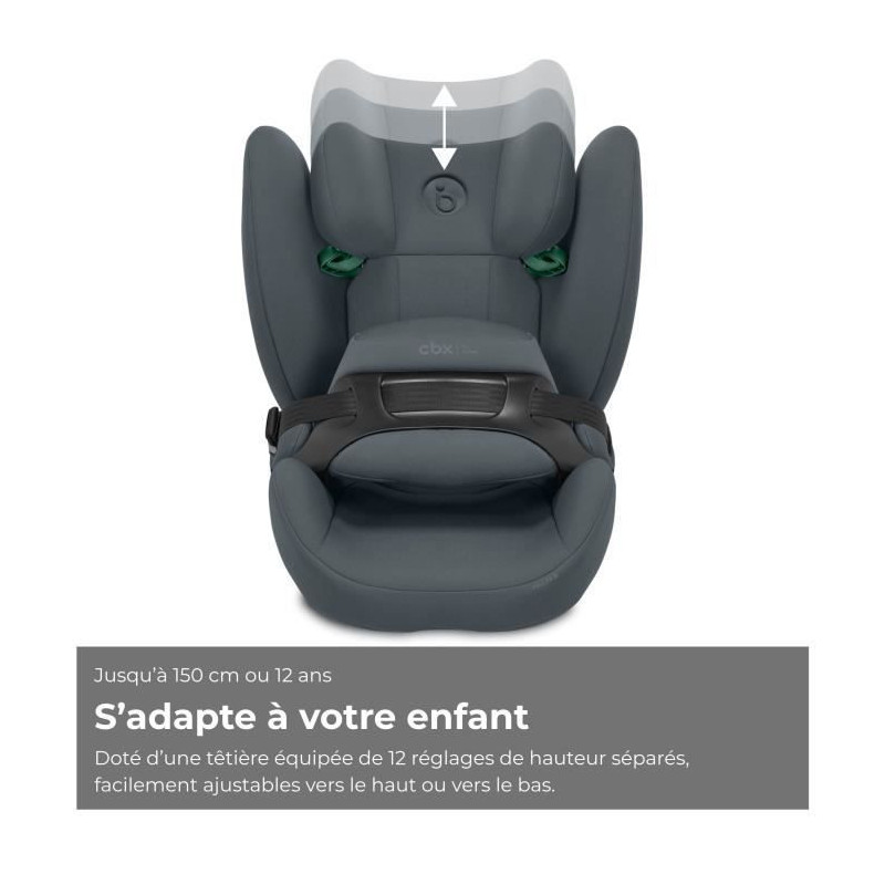 CBX BY CYBEX - Car seat Gr. 1/2/3 Pallas B i-Size Cobblestone Grey-Dar