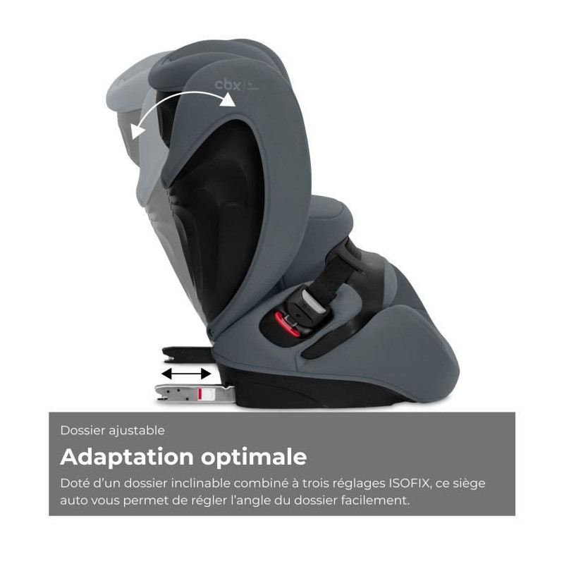 CBX BY CYBEX - Car seat Gr. 1/2/3 Pallas B i-Size Cobblestone Grey-Dar