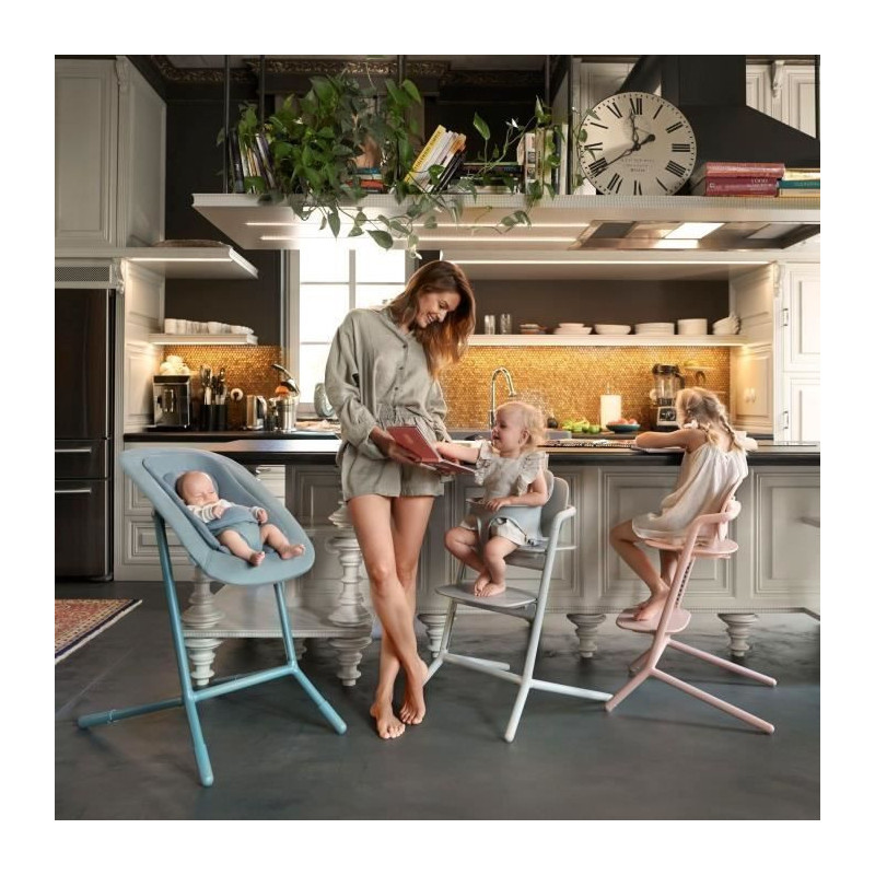 CYBEX LEMO 2 evolving high chair - Blue - Adjustable in height and dep