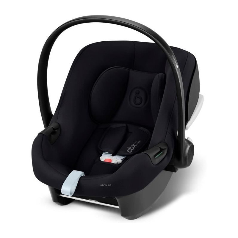 Aton B2 i-Size car seat + Base One - 0-24 months - Volcano Black CYBEX
