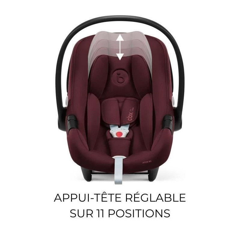Cozy CYBEX Aton B2 I-Size - One Dynamic Base included - Red