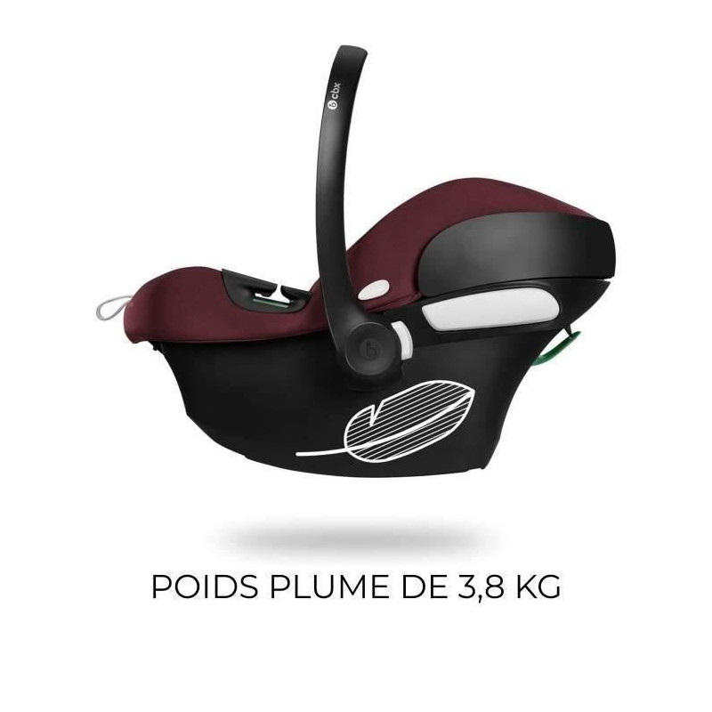 Cozy CYBEX Aton B2 I-Size - One Dynamic Base included - Red