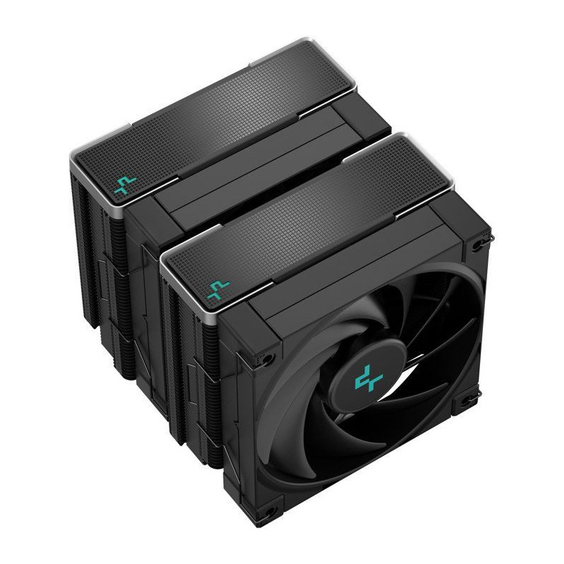 DEEPCOOL AK620 Zero Dark CPU cooler (Black) - 2x120mm - Intel LGA 1700