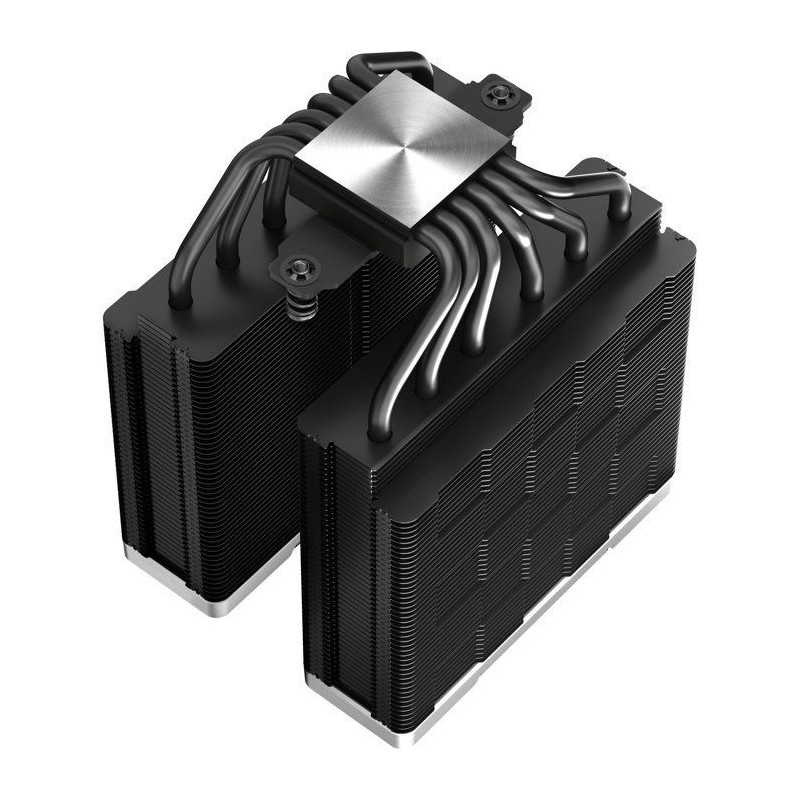 DEEPCOOL AK620 Zero Dark CPU cooler (Black) - 2x120mm - Intel LGA 1700