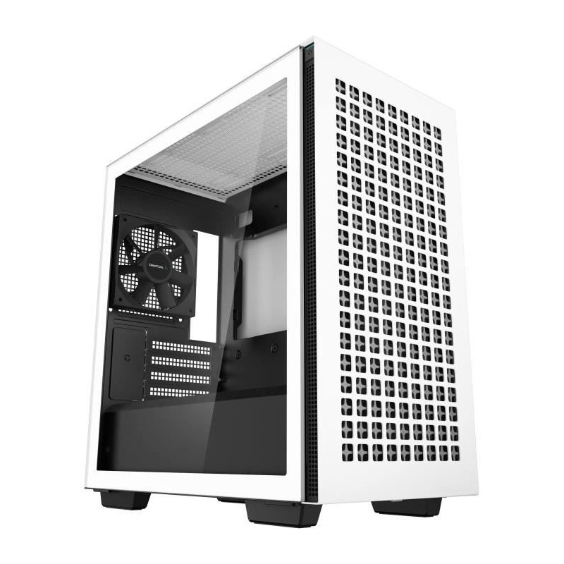 PC case without power supply - DEEPCOOL CH370 (White) - Mini tower - M