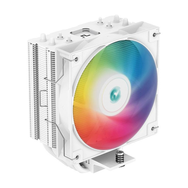 DEEPCOOL Gammaxx AG400 ARGB (White) - A-RGB CPU Cooler - 1x120mm