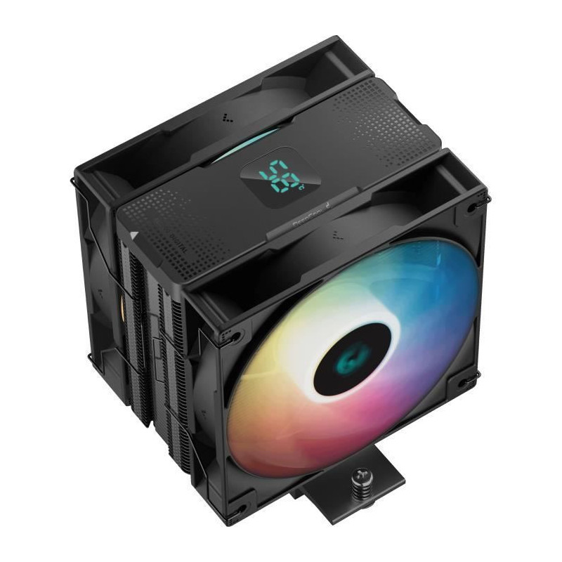 DEEPCOOL - AG400 Digital PLUS ARGB (Black) - CPU Cooler