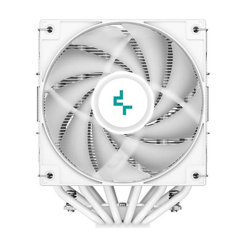 DEEPCOOL Gammaxx AG620 ARGB (White) - A-RGB CPU Cooler - 2x120mm