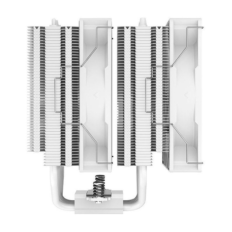 DEEPCOOL Gammaxx AG620 ARGB (White) - A-RGB CPU Cooler - 2x120mm