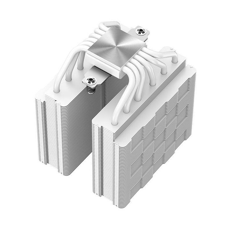 DEEPCOOL Gammaxx AG620 ARGB (White) - A-RGB CPU Cooler - 2x120mm