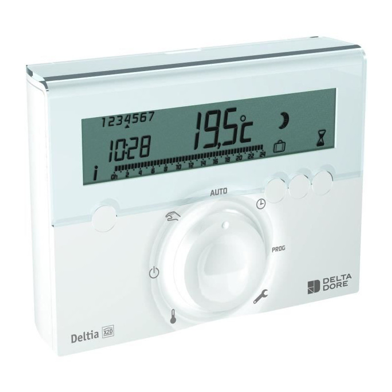 DELTA DORE Thermostat Deltia 8.03 programmable radio
