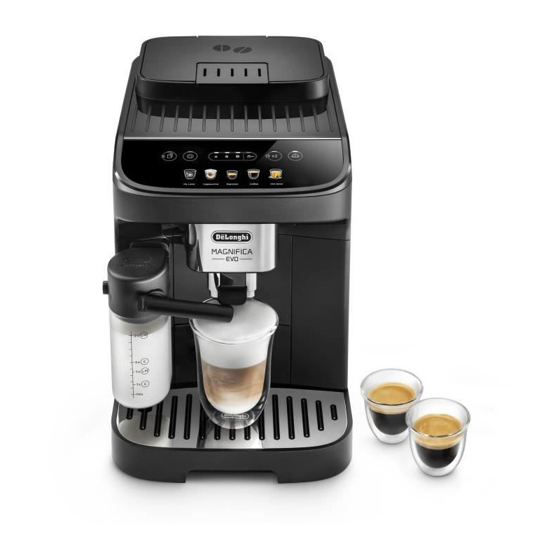 DE'LONGHI MAGNIFICA EVO, EXPRESSO Machine with crusher, Lacted drinks