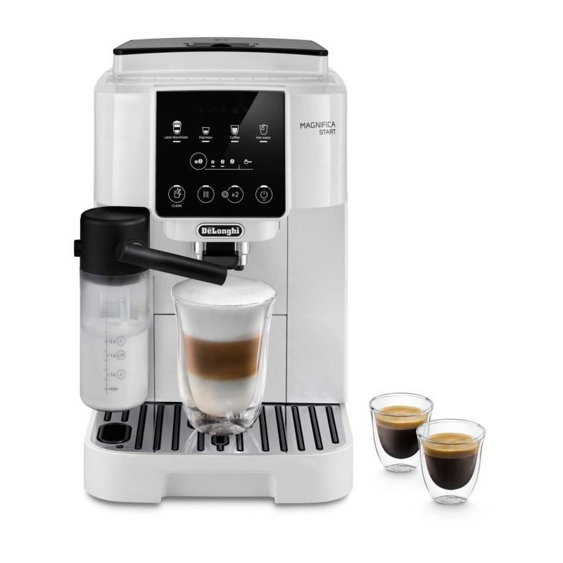DELONGHI ECAM220.61.W grinder espresso machine - stainless steel