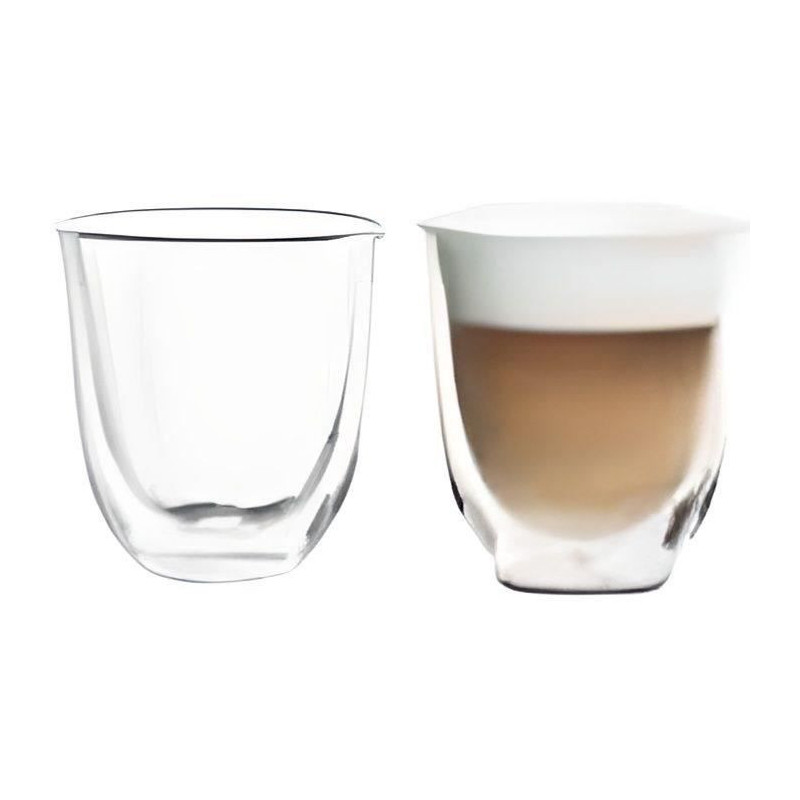 DELONGHI Lot of 2 cups Capuccino - 19 cl