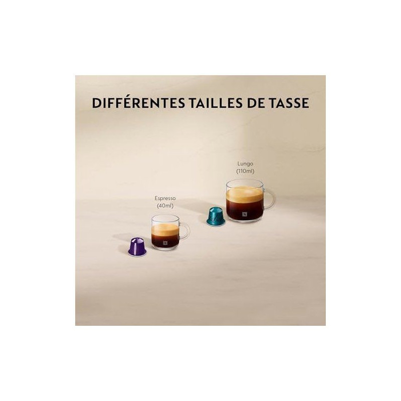Coffee machine - DELONGHI NESPRESSO Inissia EN 80B - Black