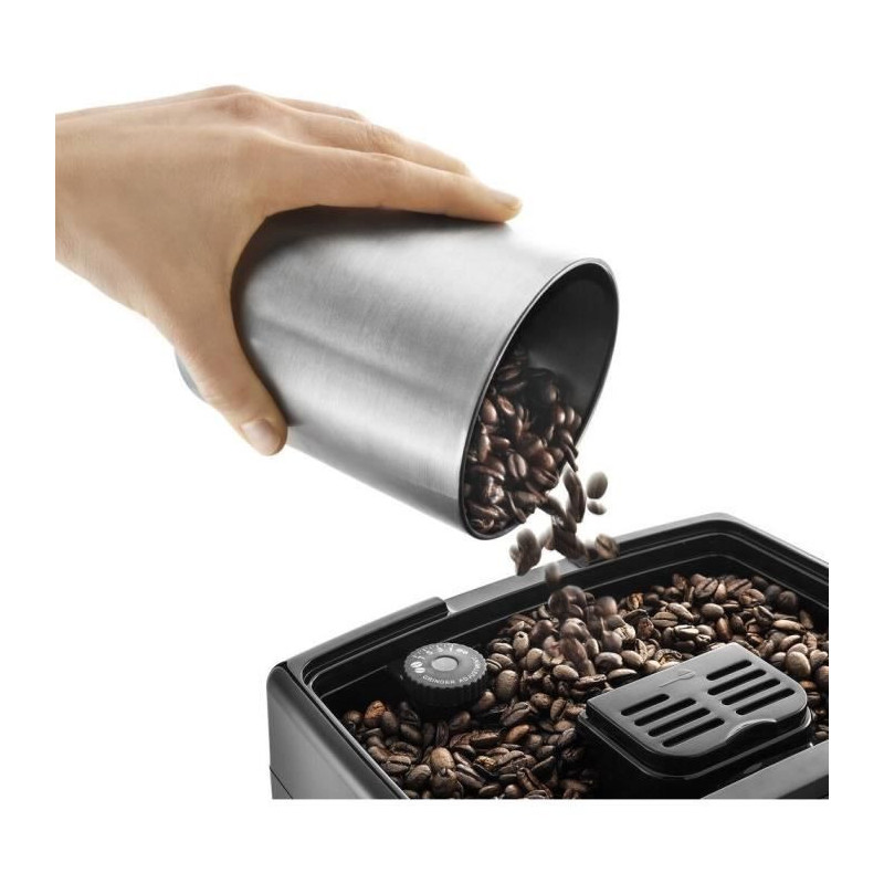Delonghi Ecam 350.35.SB Expresso Dinamica Screening 4 Recipes - Silver