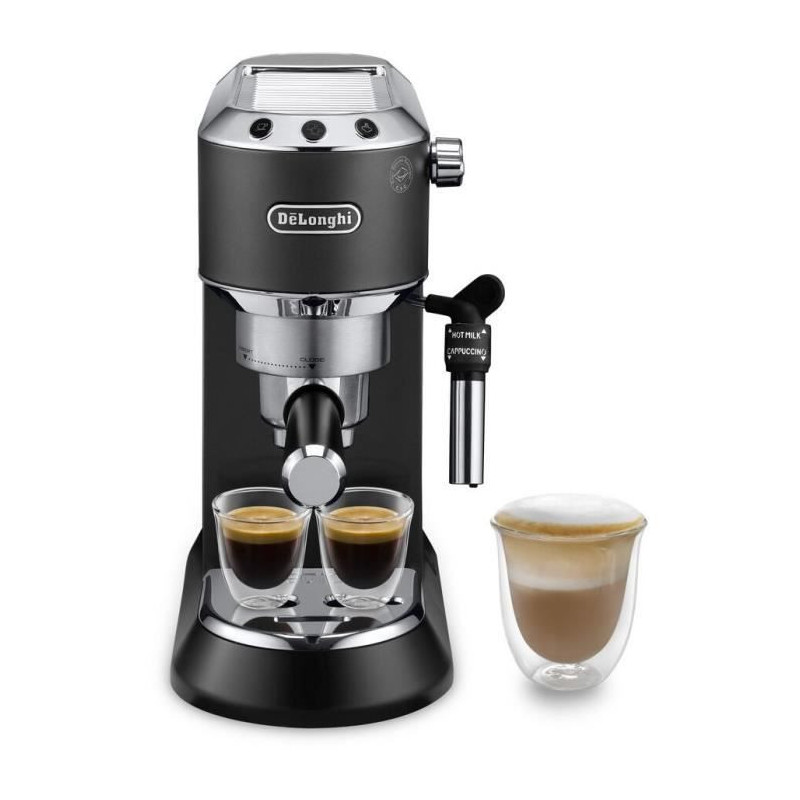 Classic espresso machine - Delonghi EC685.BK Dedica Style - Black