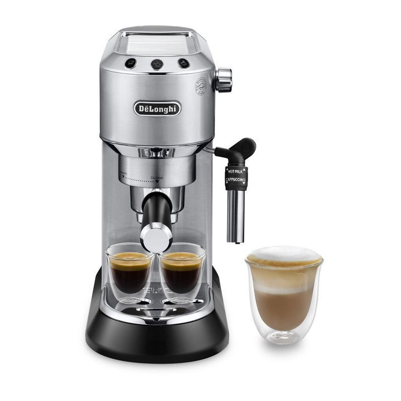 Classic espresso machine - Delonghi EC685.M Dedica Style - stainless s