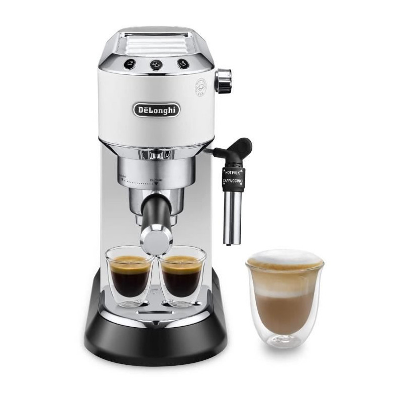 Classic espresso machine - Delonghi EC 685.W Dedica Style - White