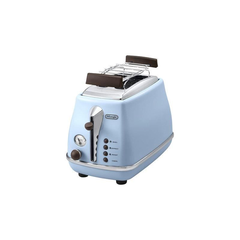 Delonghi CTOV 2103.Az Vintage icona bread grid - Blue and brown