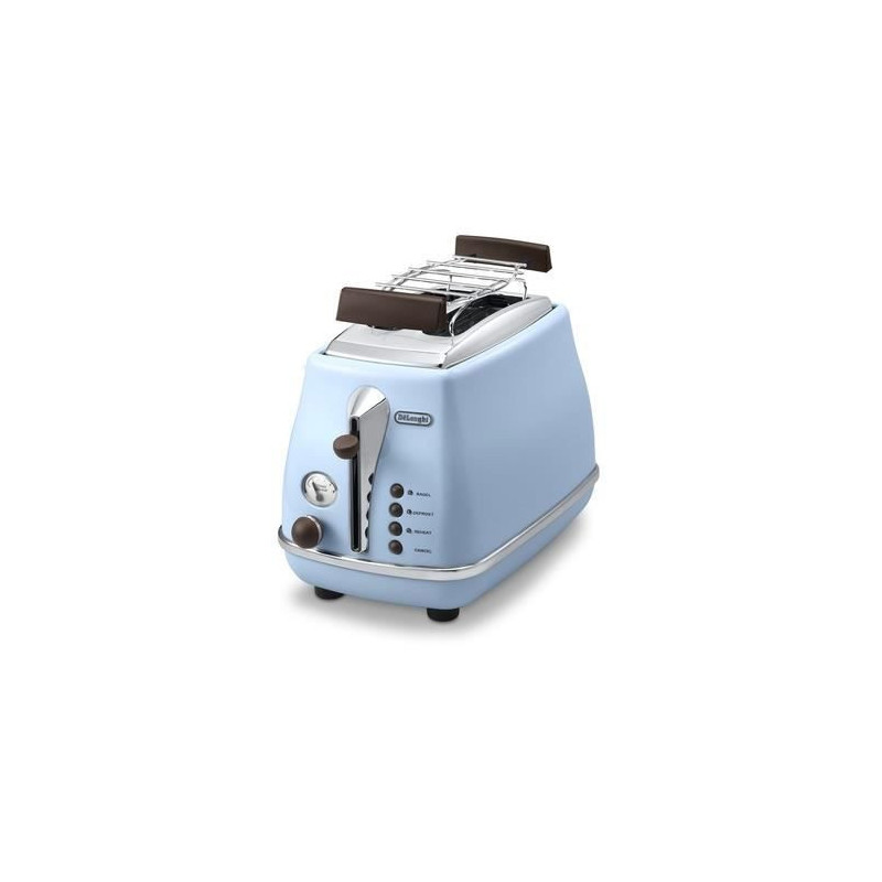 Delonghi CTOV 2103.Az Vintage icona bread grid - Blue and brown