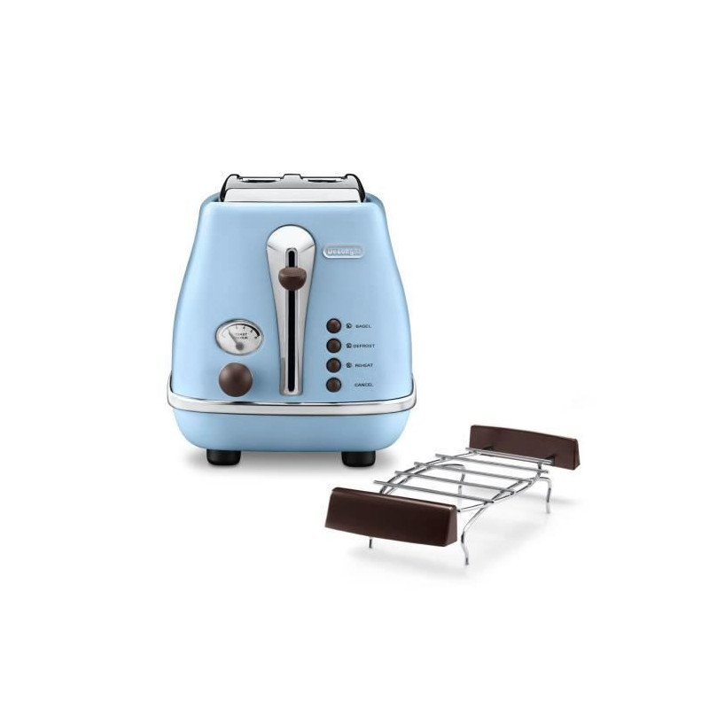 Delonghi CTOV 2103.Az Vintage icona bread grid - Blue and brown