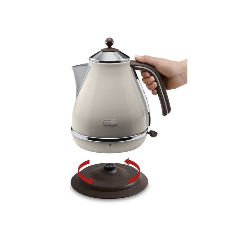 DELONGHI KBOV 2001.BG ICONA Vintage icona kettle - Beige