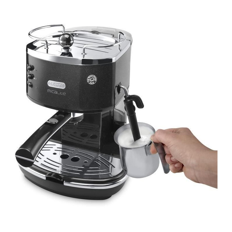 Classic espresso machine - Delonghi Icona Eco 311.BK - Black