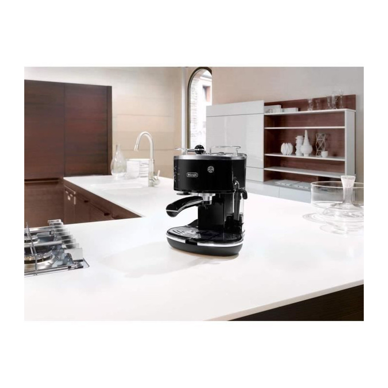 Classic espresso machine - Delonghi Icona Eco 311.BK - Black