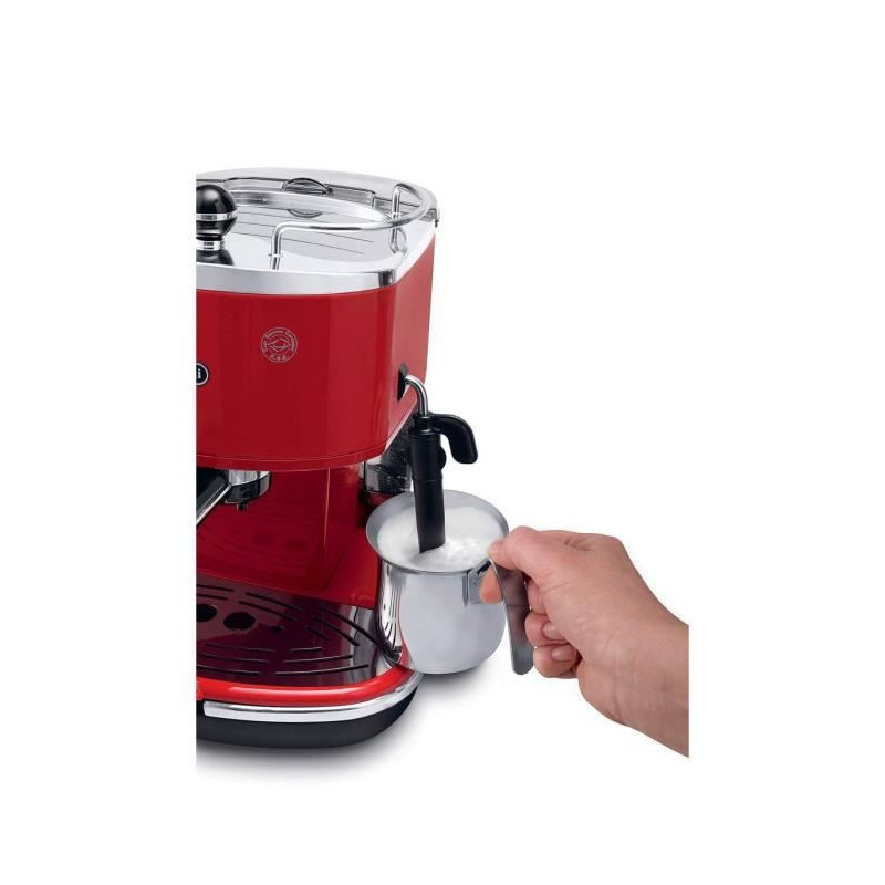 DELONGHI ECO 311.R Icona Classic Espresso Machine - Red
