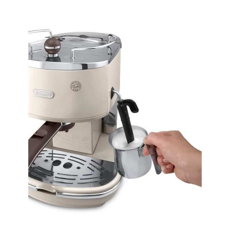 DELONGHI ECOV 310.BG Classic espresso machine Icona Vintage - Beige