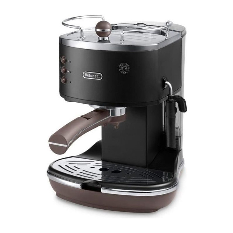 Delonghi - Expresso machine 15 Black bars - Vintage icona - Ecov311bk