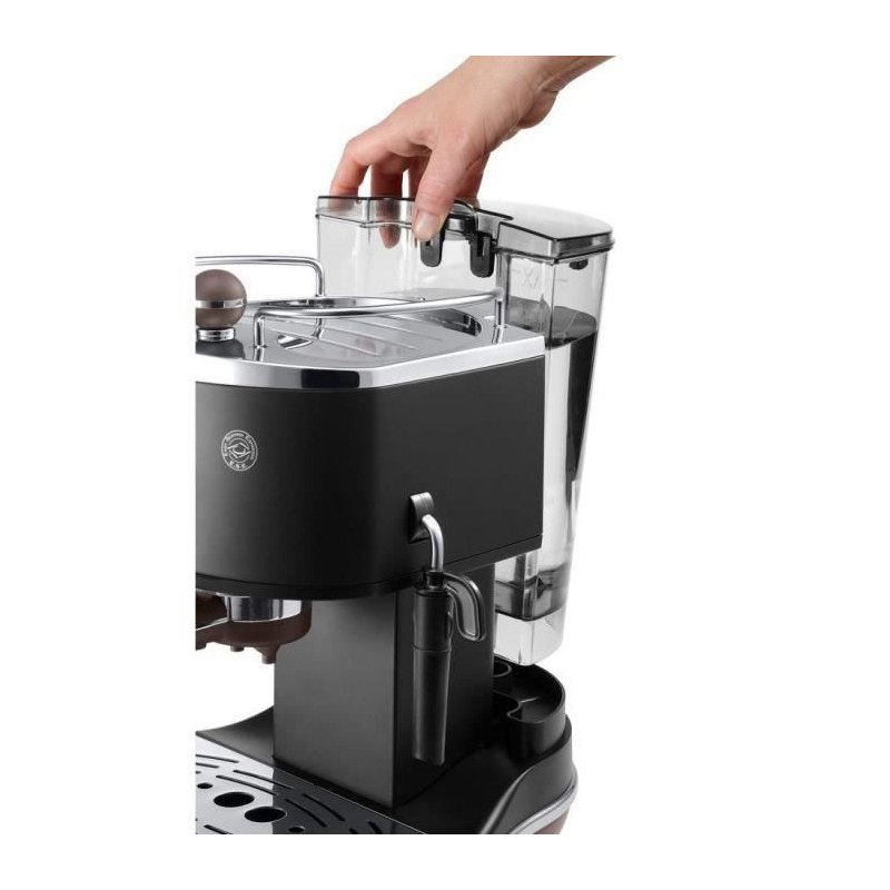 Delonghi - Expresso machine 15 Black bars - Vintage icona - Ecov311bk