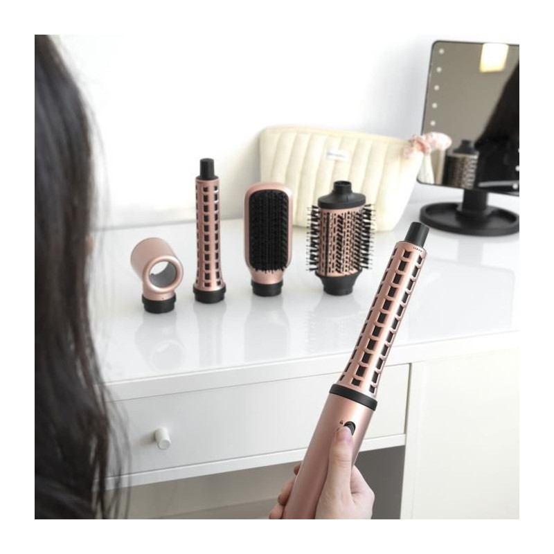 Blow-drying brush - DEMELISS - Air Flow Styler - Love Edition - BLDC m