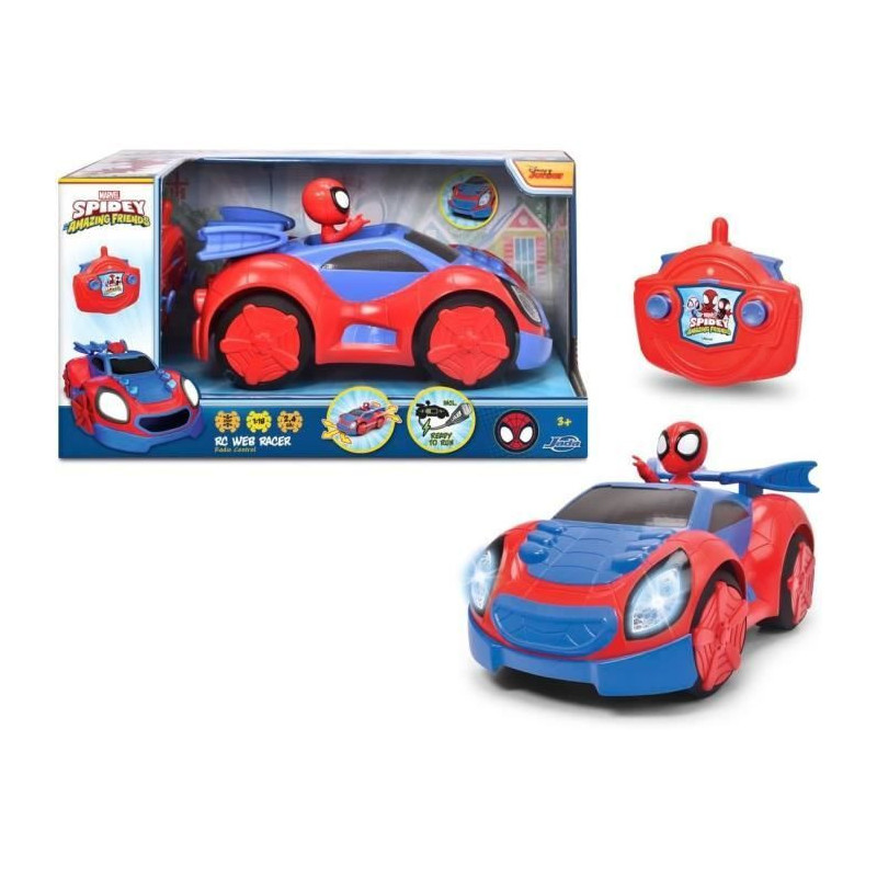 Spidey - Radio controlled car - 17cm - Spidey figure included