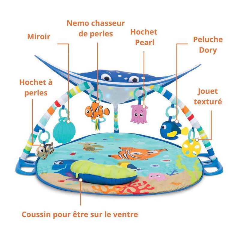 DISNEY BABY Nemo Awakening mat with light Mr. Ray Ocean ™