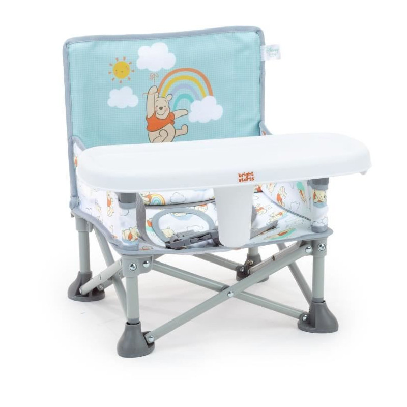 DISNEY BABY Winnie the Pooh Booster Chair, Pop 'n Sit Booster, Indoor,