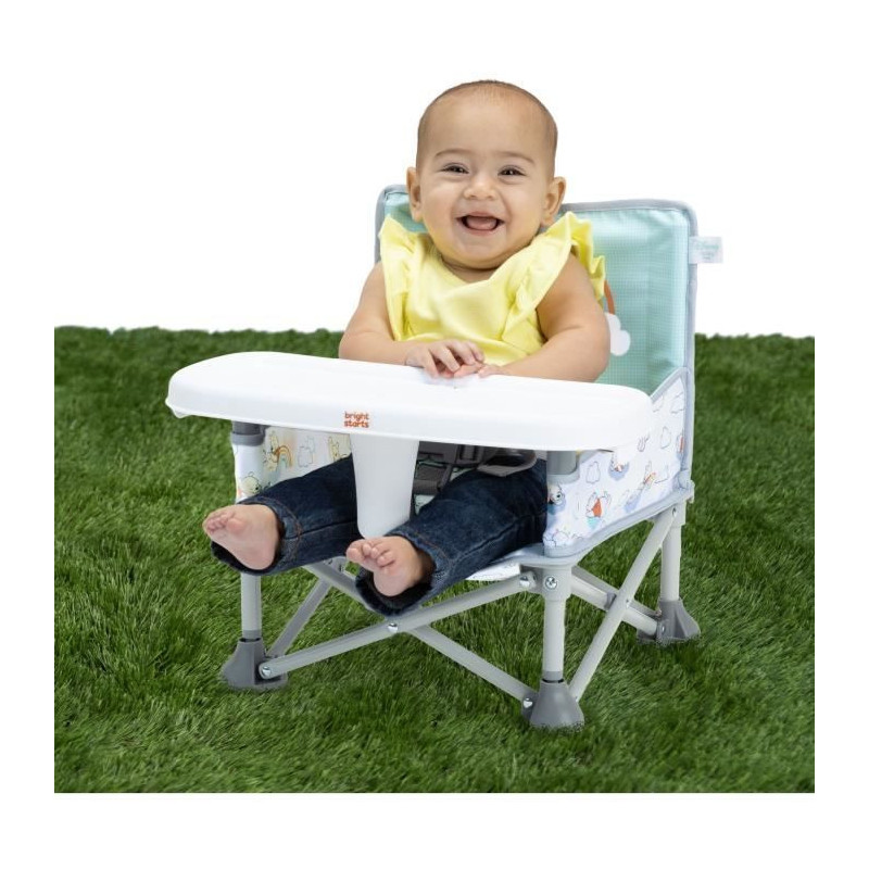 DISNEY BABY Winnie the Pooh Booster Chair, Pop 'n Sit Booster, Indoor,