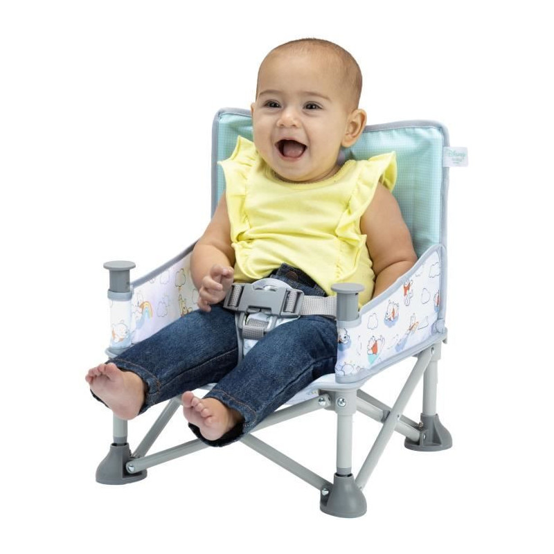 DISNEY BABY Winnie the Pooh Booster Chair, Pop 'n Sit Booster, Indoor,