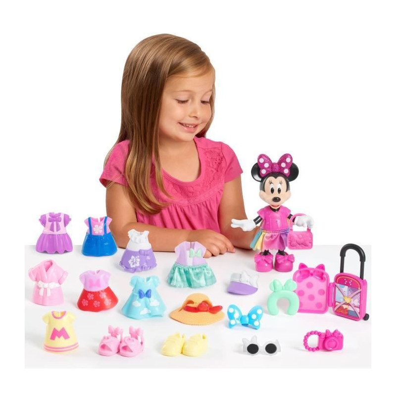 Doll box - DISNEY MINNIE MOUSE - Fashion box - Minnie doll 15 cm, 25 p
