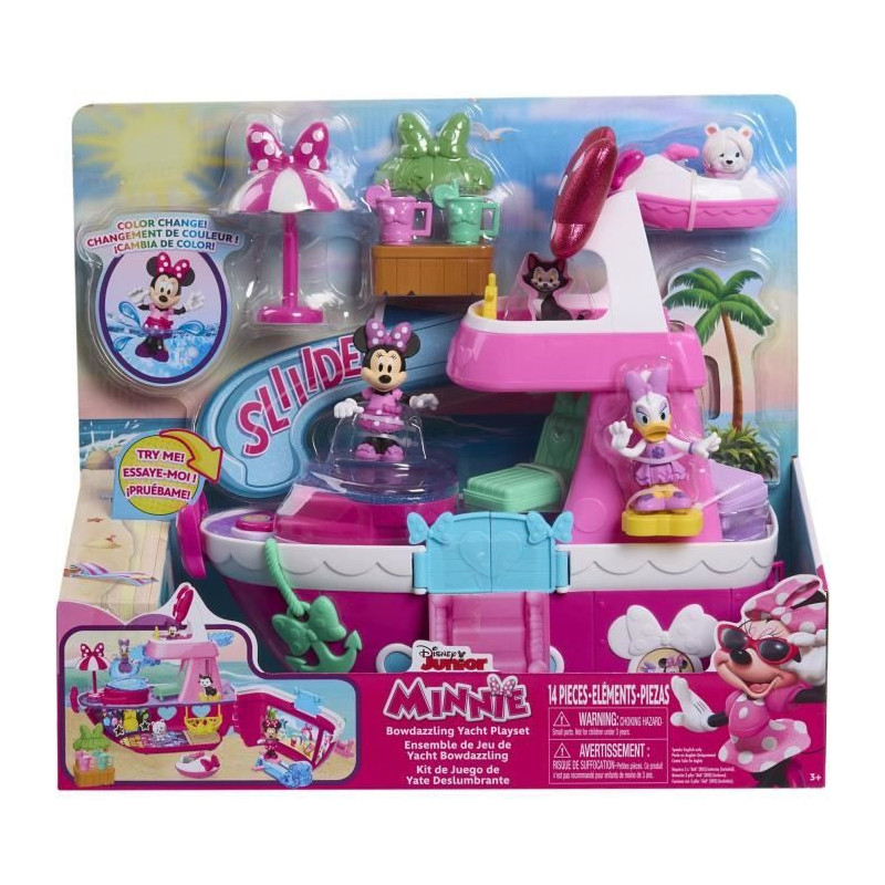 Interactive toy - DISNEY MINNIE MOUSE - Minnie's Yacht - Yacht with 14