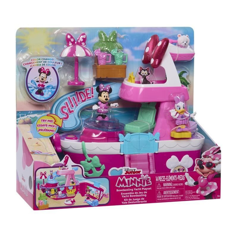 Interactive toy - DISNEY MINNIE MOUSE - Minnie's Yacht - Yacht with 14