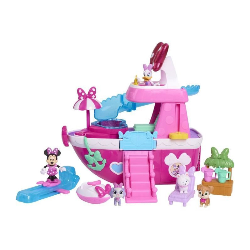 Interactive toy - DISNEY MINNIE MOUSE - Minnie's Yacht - Yacht with 14
