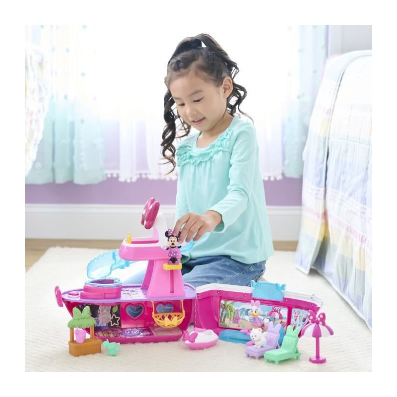Interactive toy - DISNEY MINNIE MOUSE - Minnie's Yacht - Yacht with 14